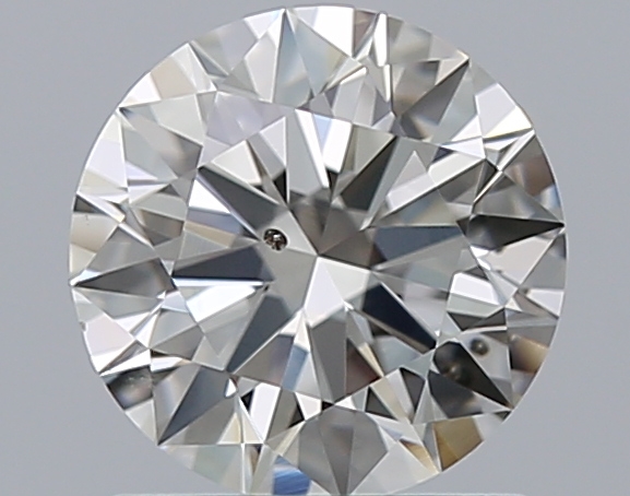 1.01 CaratJ-SI1 EX Cut Round Diamond
