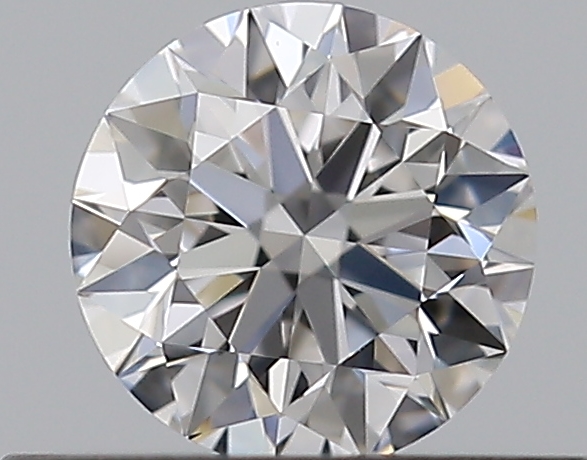 0.35 CaratD-VVS2 EX Cut Round Diamond