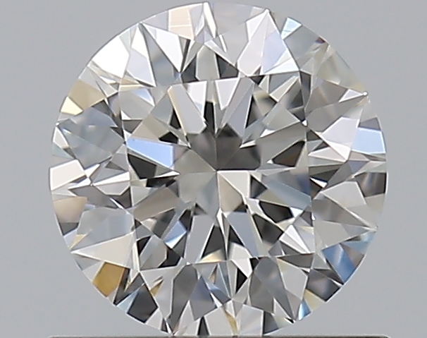 0.71 CaratF-VVS1 EX Cut Round Diamond
