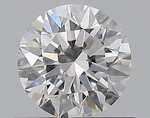 0.59 CaratD-VVS1 EX Cut Round Diamond