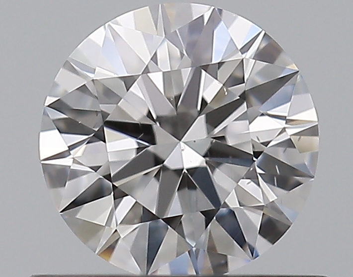 0.6 CaratD-SI1 EX Cut Round Diamond