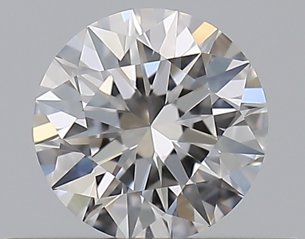 0.37 CaratF-VVS2 EX Cut Round Diamond