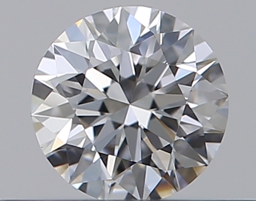 0.3 CaratD-VVS1 EX Cut Round Diamond