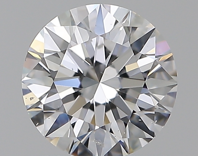 0.6 CaratD-SI1 EX Cut Round Diamond
