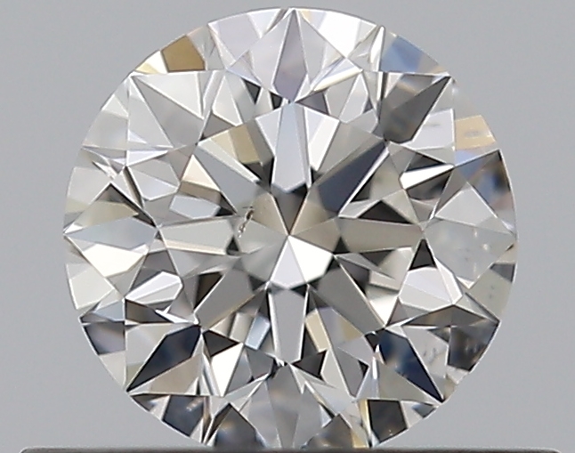 0.46 CaratG-SI1 EX Cut Round Diamond