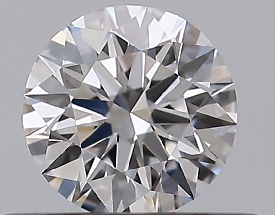 0.33 CaratE-IF EX Cut Round Diamond