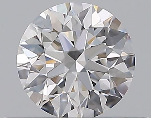 0.42 CaratD-IF EX Cut Round Diamond