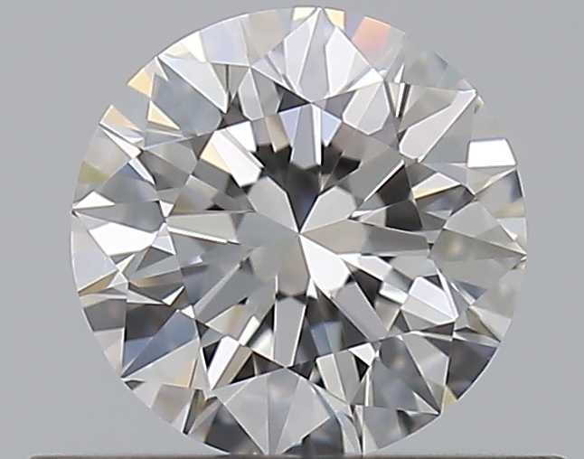 0.46 CaratD-VVS1 EX Cut Round Diamond