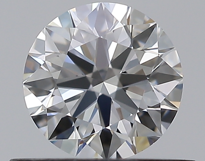 0.49 CaratF-VVS1 EX Cut Round Diamond