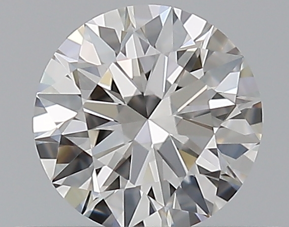 0.39 CaratF-VVS1 EX Cut Round Diamond