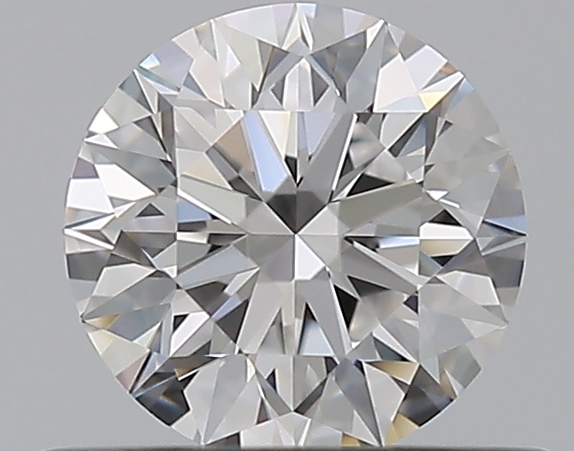 0.53 CaratD-IF EX Cut Round Diamond