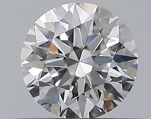 0.37 CaratE-VVS2 EX Cut Round Diamond