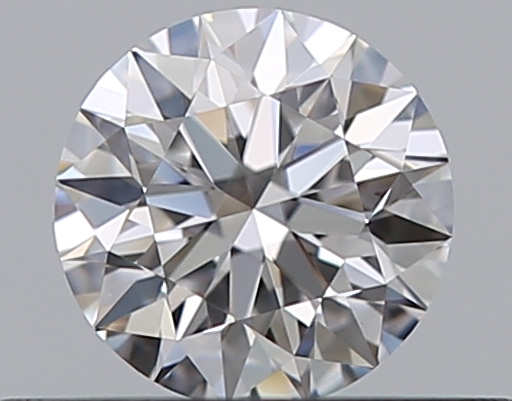 0.35 CaratD-VVS2 EX Cut Round Diamond