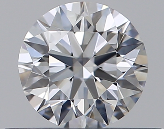 0.4 CaratE-VVS1 EX Cut Round Diamond