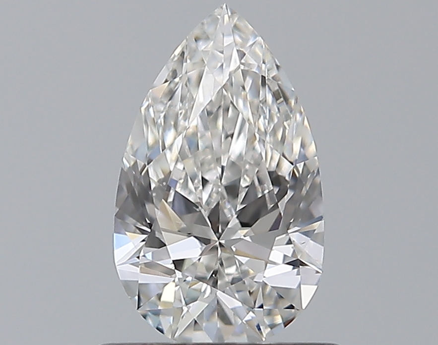0.65 CaratF-VS2 - Cut Pear Diamond