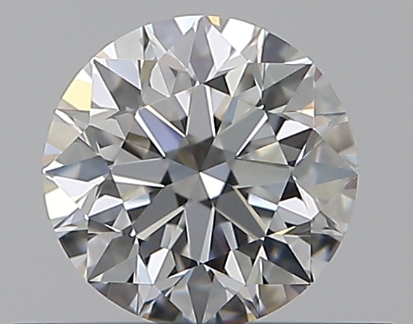 0.41 CaratF-IF EX Cut Round Diamond