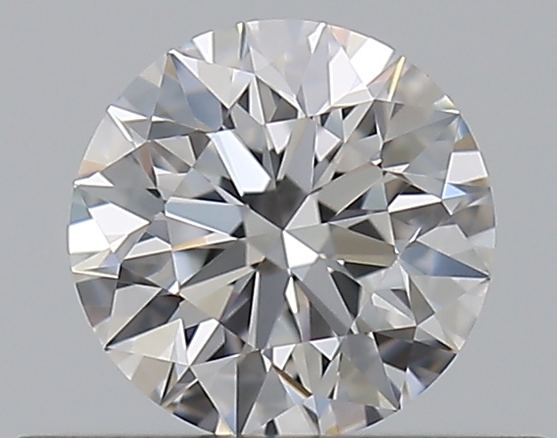 0.38 CaratE-VVS1 EX Cut Round Diamond