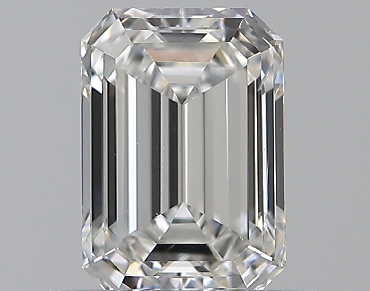 0.65 CaratE-VS1 - Cut Emerald Diamond