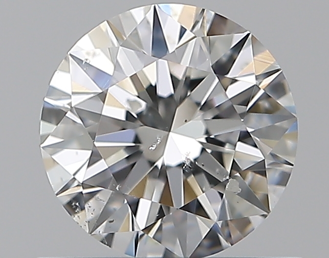 0.6 CaratF-SI1 EX Cut Round Diamond