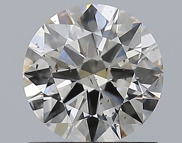 0.9 CaratK-SI2 EX Cut Round Diamond