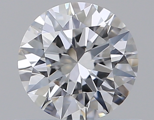 0.58 CaratD-IF EX Cut Round Diamond