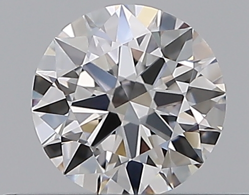 0.33 CaratD-VVS2 EX Cut Round Diamond