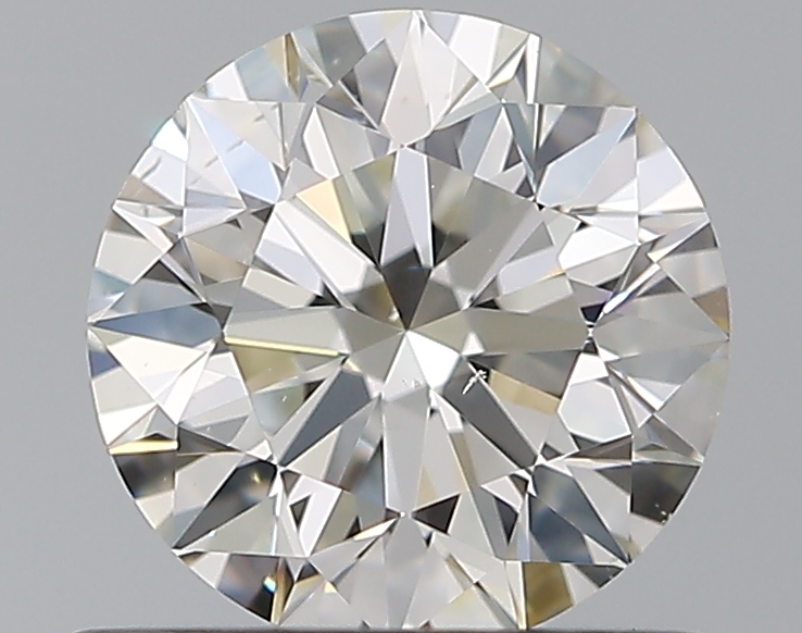 0.75 CaratJ-VS2 EX Cut Round Diamond