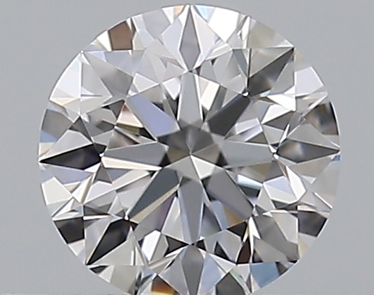 0.36 CaratD-VVS2 EX Cut Round Diamond