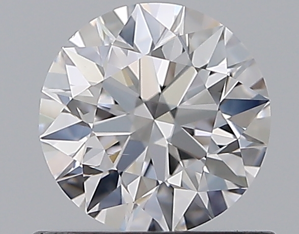 0.71 CaratD-VVS2 EX Cut Round Diamond