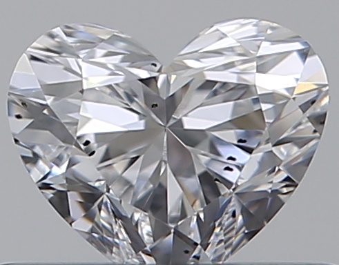 0.35 CaratD-SI2 - Cut Heart Diamond