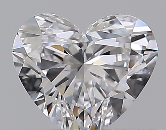 0.33 CaratD-VVS2 - Cut Heart Diamond