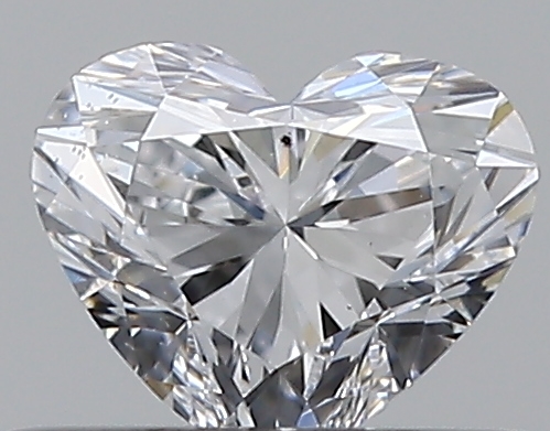 0.33 CaratD-SI1 - Cut Heart Diamond