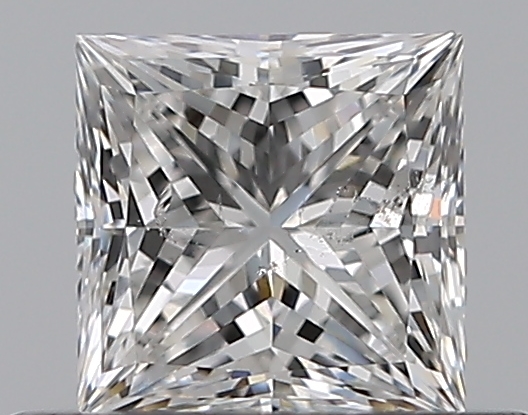 0.51 CaratE-SI2 - Cut Princess Diamond