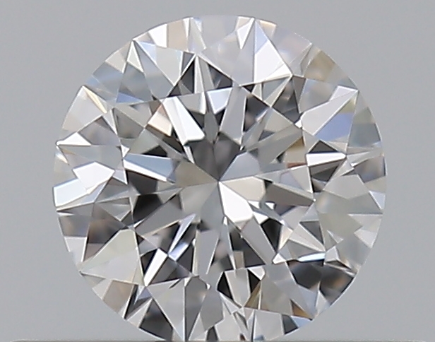 0.37 CaratD-VVS2 EX Cut Round Diamond