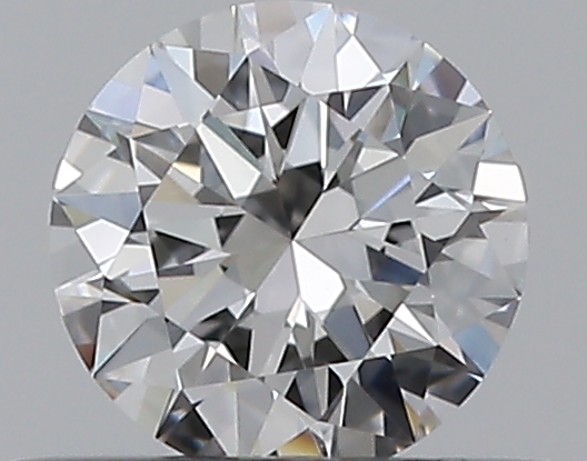 0.33 CaratF-VVS2 EX Cut Round Diamond
