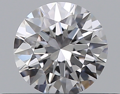 0.33 CaratD-IF EX Cut Round Diamond