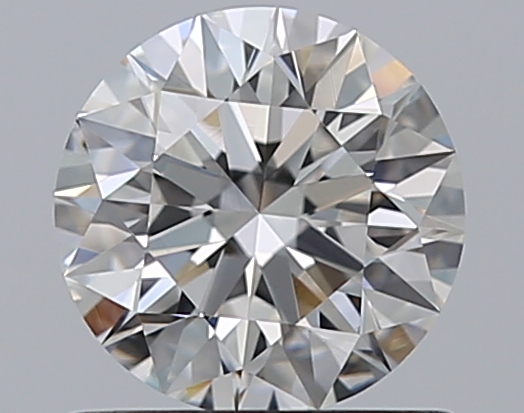 0.76 CaratE-VVS1 EX Cut Round Diamond