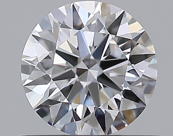 0.65 CaratD-IF EX Cut Round Diamond