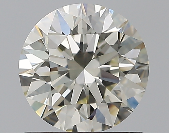 0.96 CaratL-VS1 EX Cut Round Diamond
