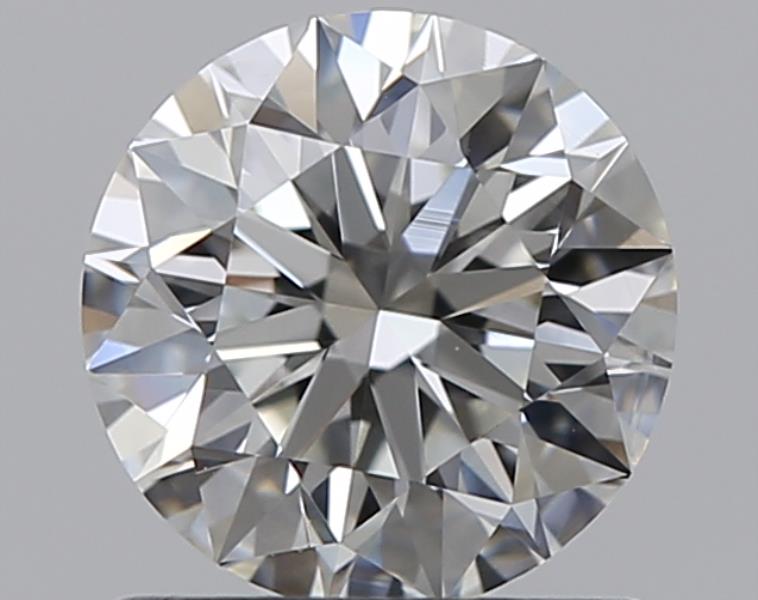 0.85 CaratG-VVS2 EX Cut Round Diamond
