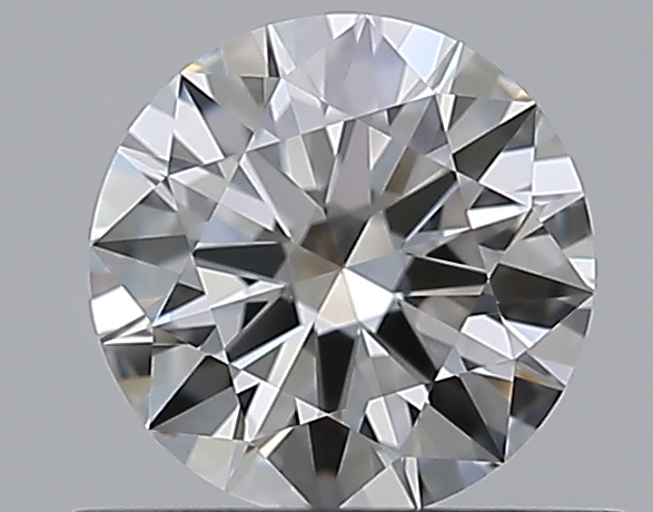0.56 CaratH-VVS2 EX Cut Round Diamond