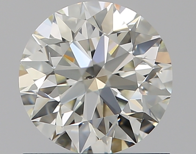 0.85 CaratK-SI1 EX Cut Round Diamond