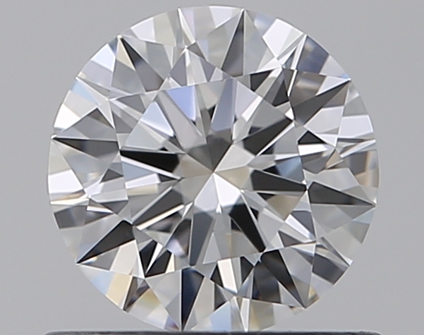 0.66 CaratE-IF EX Cut Round Diamond