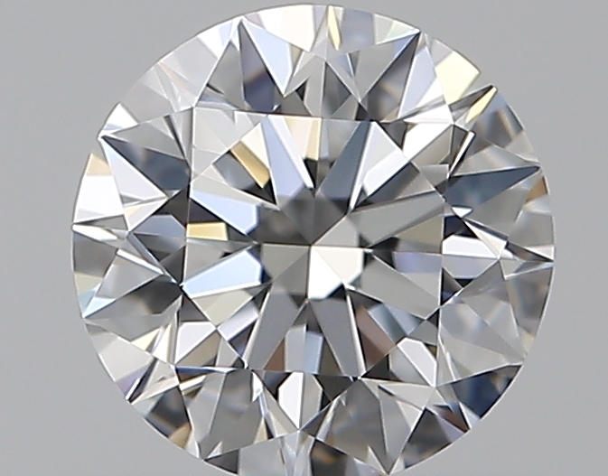 0.68 CaratD-IF EX Cut Round Diamond