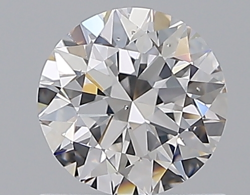 0.8 CaratD-VS2 EX Cut Round Diamond