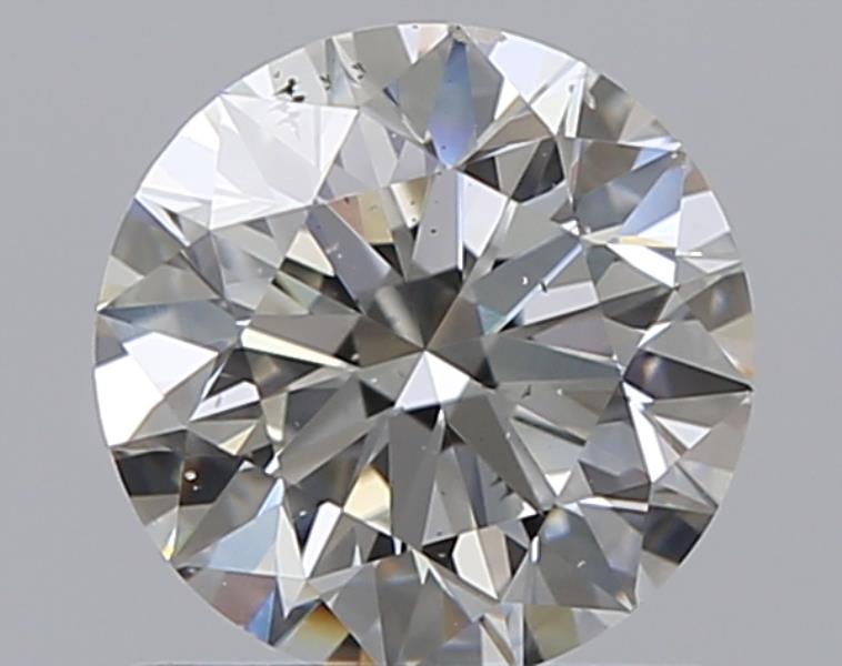 0.8 CaratJ-SI1 EX Cut Round Diamond