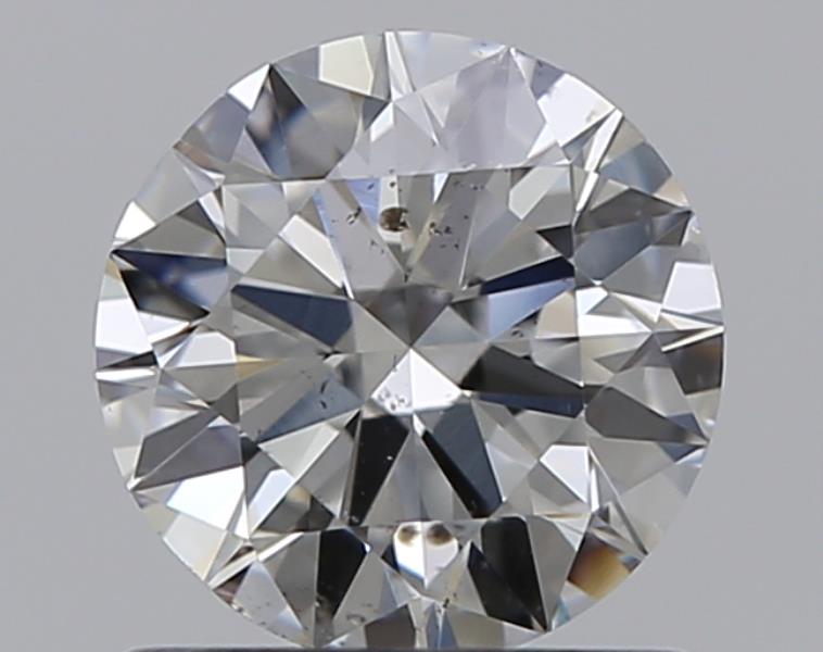 0.8 CaratH-SI2 EX Cut Round Diamond