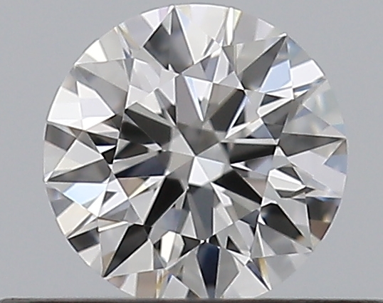 0.33 CaratF-VVS1 EX Cut Round Diamond