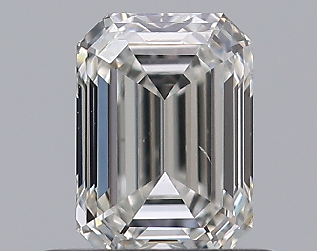 0.59 CaratH-VS1 - Cut Emerald Diamond