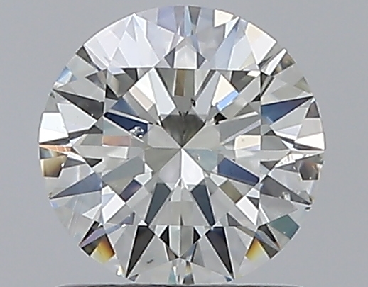0.8 CaratJ-SI1 EX Cut Round Diamond